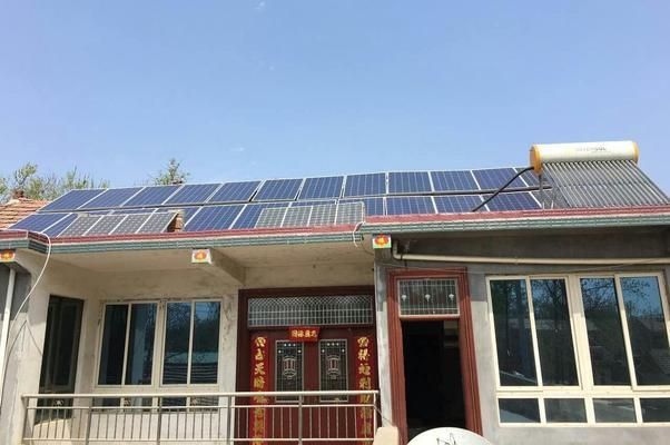 北京光伏發電安裝價格多少錢一平方 鋼結構跳臺施工 第1張