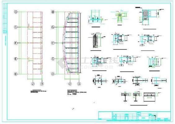 舞臺鋼構搭建設計圖紙