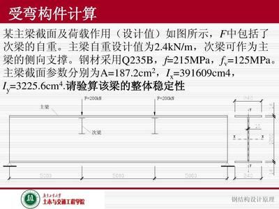 鋼結(jié)構(gòu)設(shè)計原理題庫（雙軸對稱焊接組合工）