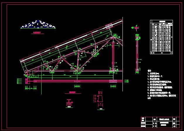 鋼屋架施工圖繪制（鋼屋架施工圖審核要點總結鋼屋架施工圖審核要點總結）
