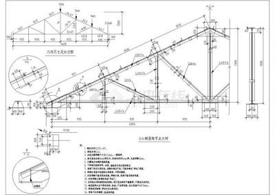 鋼屋架施工圖主要有哪些內(nèi)容組成（鋼屋架施工圖與預(yù)算關(guān)系鋼屋架施工圖設(shè)計要點）