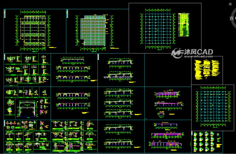 鋼結構廠房建筑圖（鋼結構廠房建筑圖包含哪些內容）