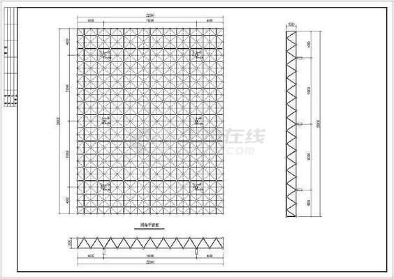 加油站頂棚網架圖紙（加油站頂棚網架圖紙推薦）