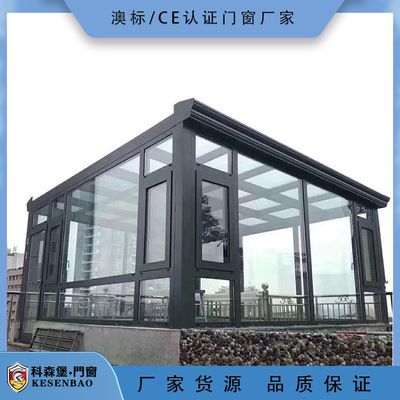 農(nóng)村樓頂陽光棚圖片 建筑消防施工 第3張